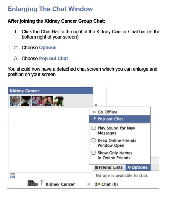 How to enlarge the Facebook Chat window